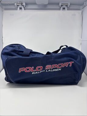 Vintage polo Ralph Lauren sport Navy Duffel Bag